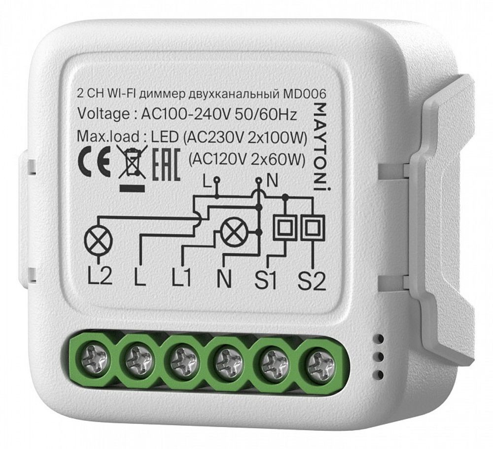 Контроллер-диммер Wi-Fi для смартфонов и планшетов Maytoni  MD006