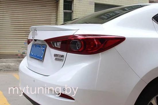 Лип спойлер V.1 для Mazda 3