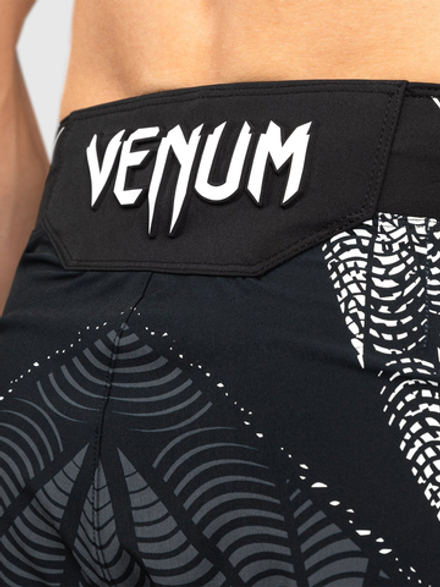 Шорты ММА Venum UFC Zenith Fight Night Gladiator style Black/White