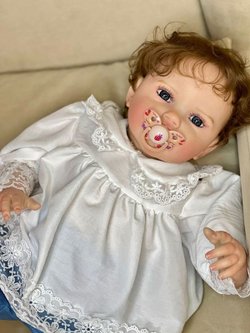 Кукла Реборн мягконабивная 60см в пакете (FA-589)