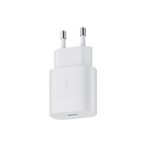 Сетевое зарядное устройство Samsung EP-TA800, USB-C + кабель Type-C, 25Вт, White (Белый)
