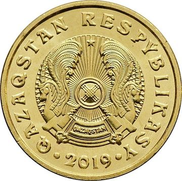 1 тенге 2019 Казахстан