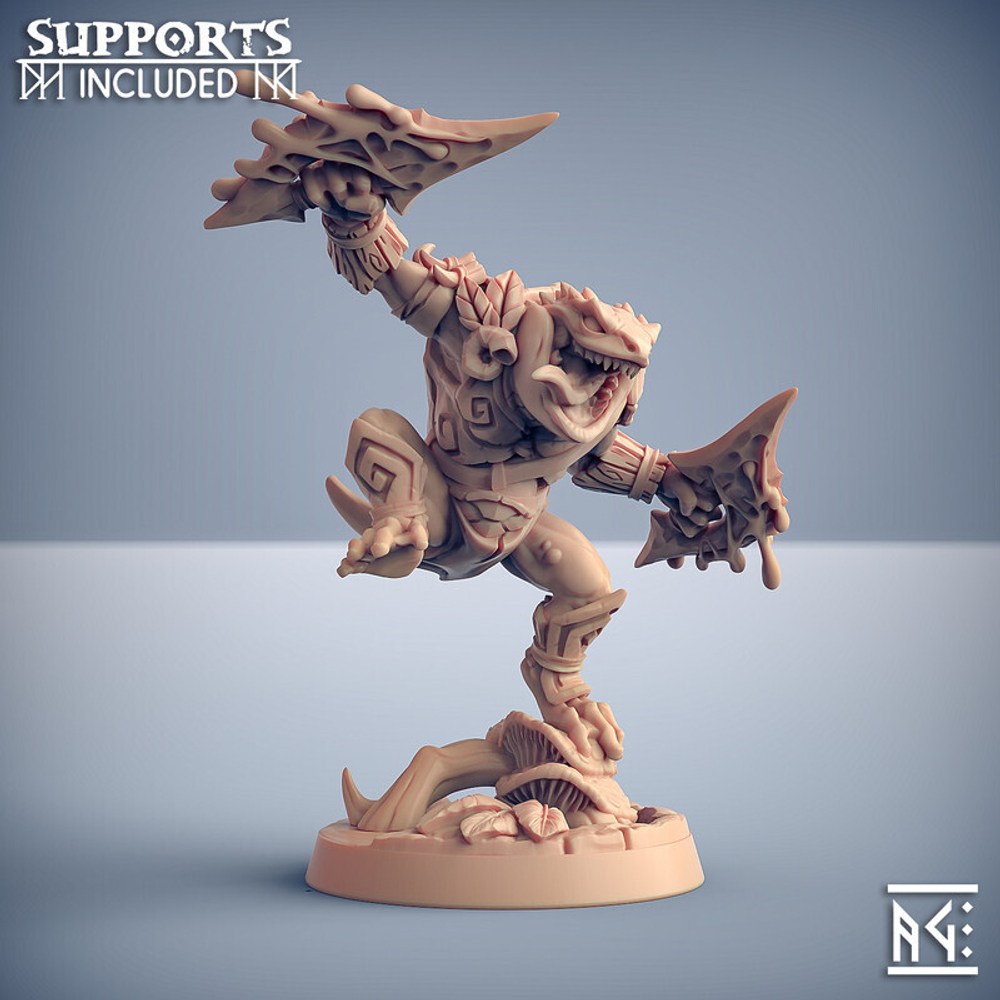 Людоящер Драконорождённый Dragonborn Lizardmen Seraphon Серафон Воин Паладин Варвар Файтер Рыцарь миниатюра для dnd, днд, pathfinder, фентези, Настольная игра, НРИ, Варгейм, РПГ