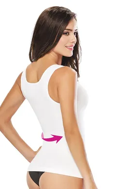 2500 Blanco Майка бесшовная