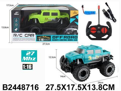 Джип на РУ, коробка 888-36