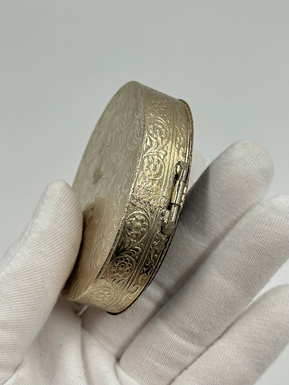 Таблетница/шкатулка синяя