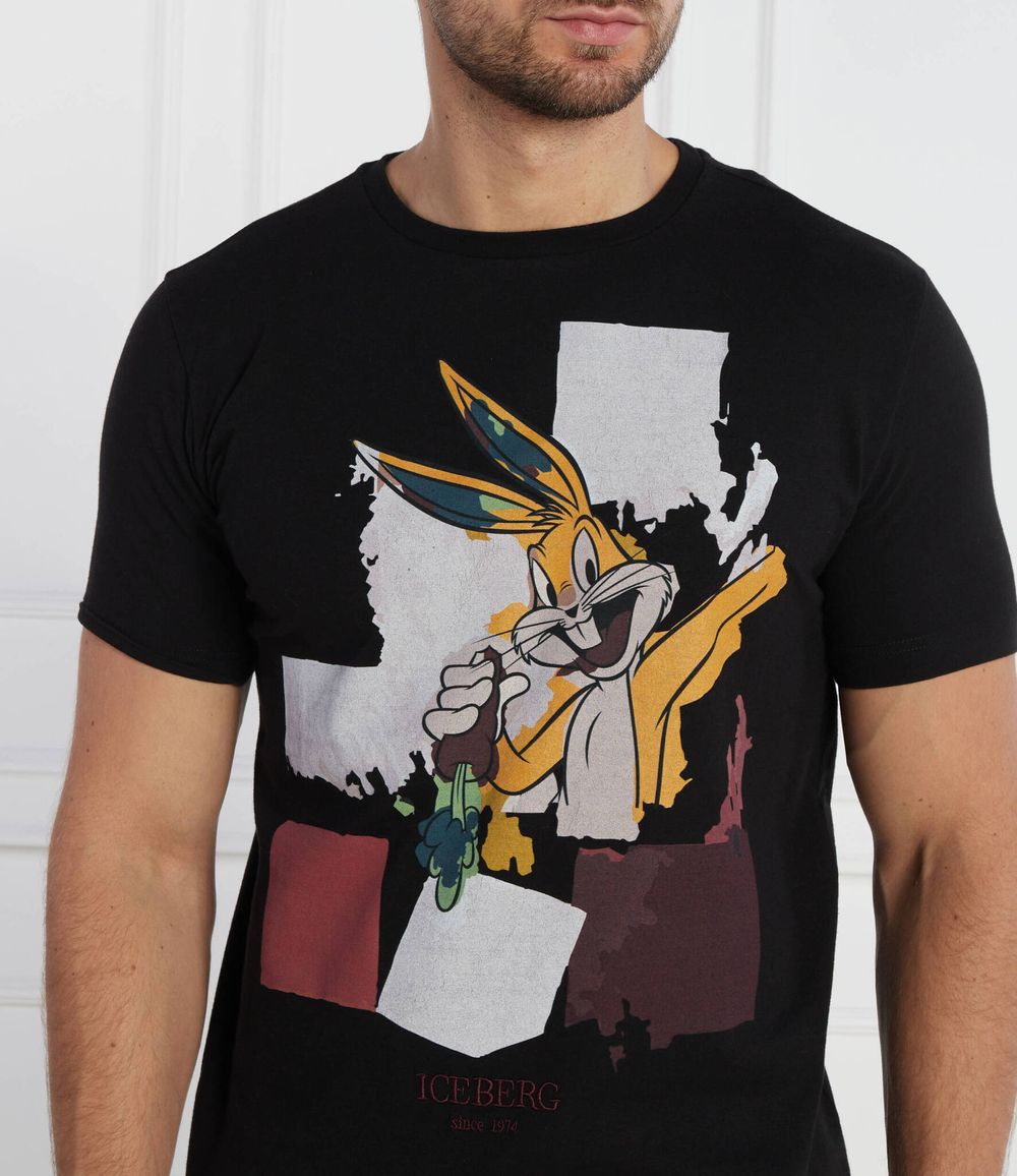 Футболка Iceberg - черный(235 I1P F01E 6318)