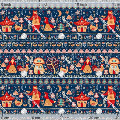 Медведь, лиса из сказки. (Дизайнер Irina Skaska) by Irina Skaska 423 DPI