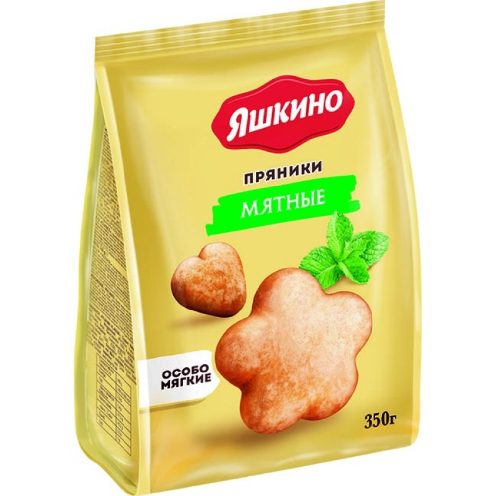 Пряники Яшкино мятные 350 гр