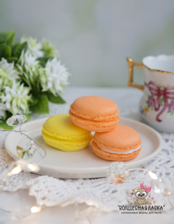 Силиконовая форма Макарун