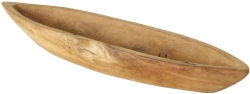 Mensa Home Чаша из тикового дерева 50x13x6 см EAN 00783583