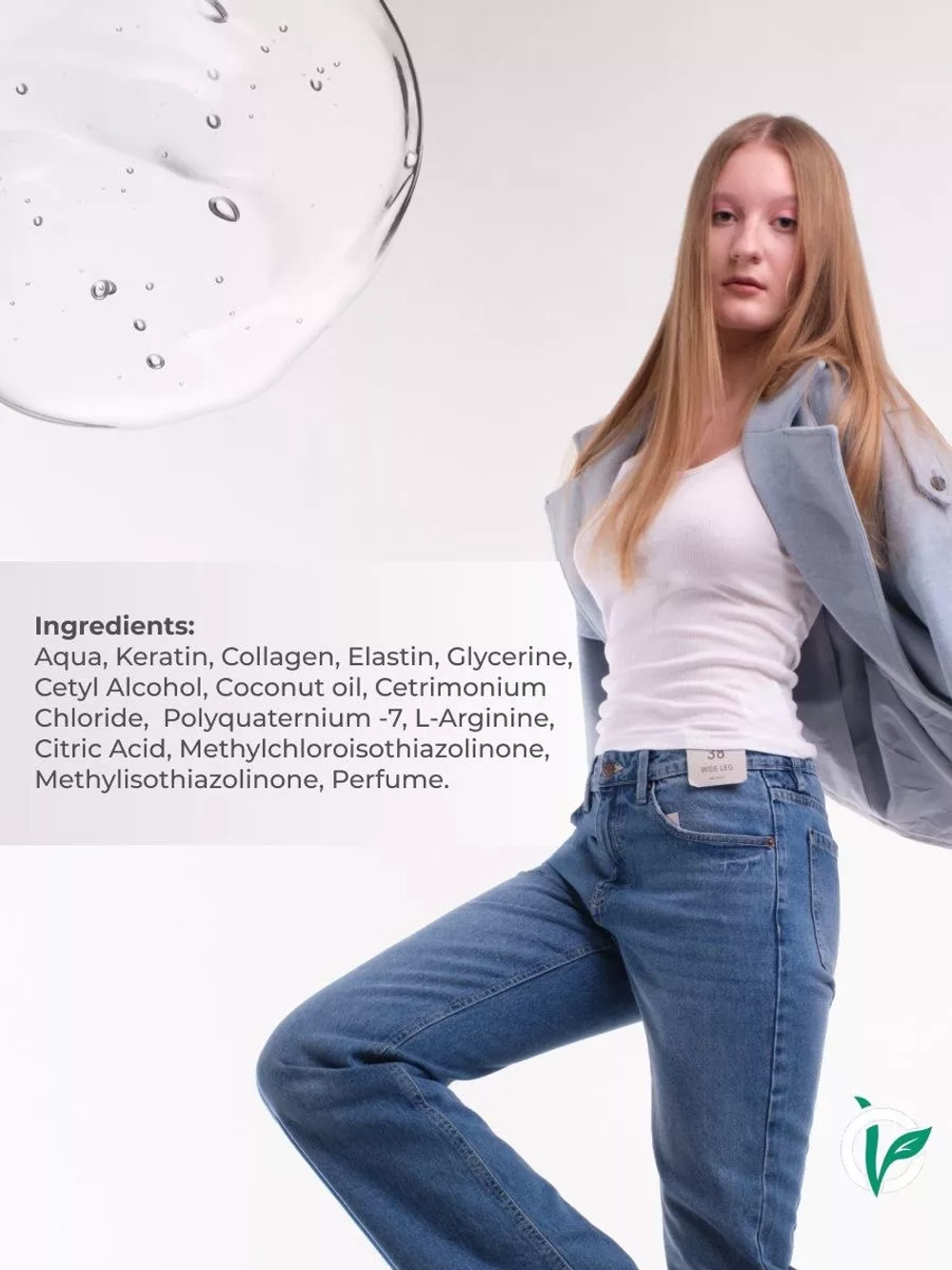 Маска для волос восстанавливающая с кератином, premium