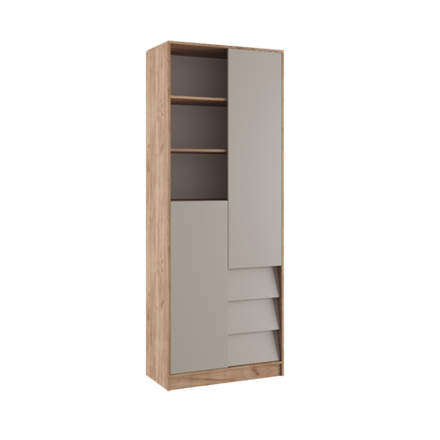 Стеллаж 2-х створчатый Ева