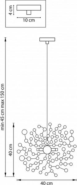 Подвесной светильник Lightstar Extra L1P721134
