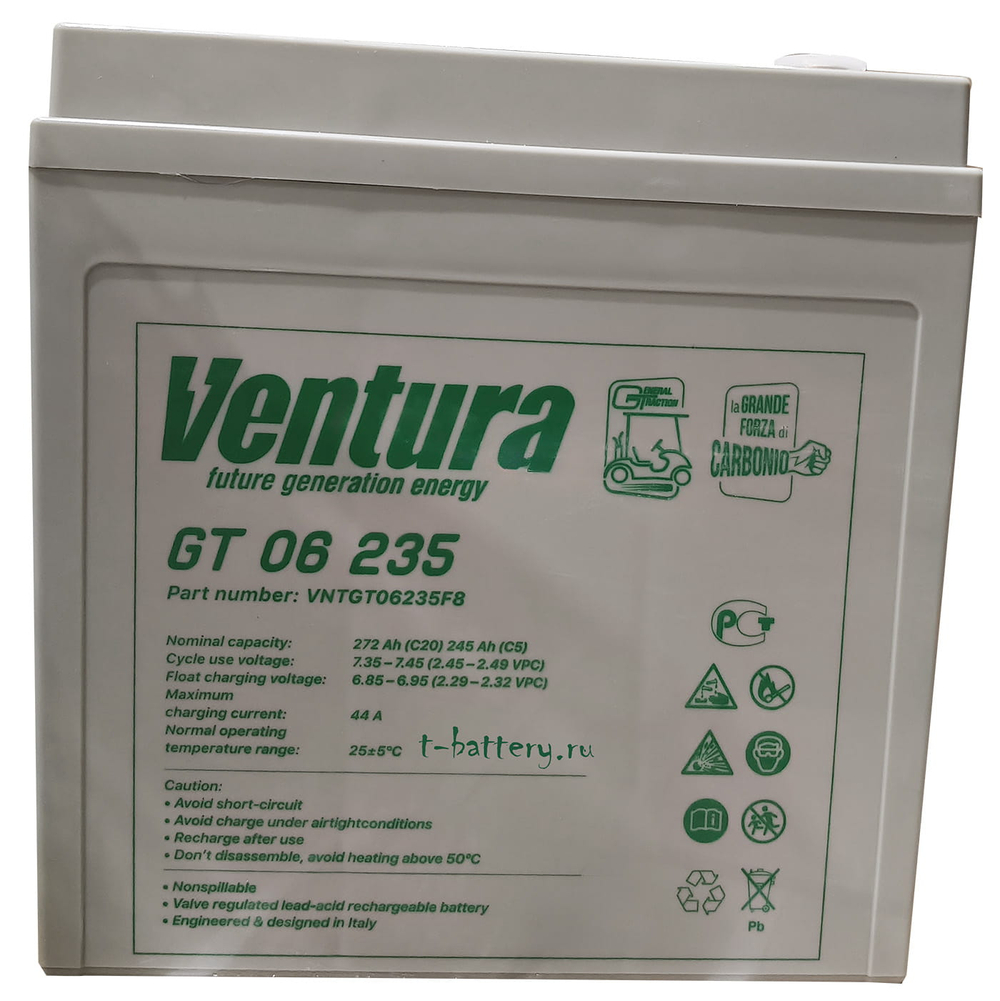Тяговая аккумуляторная батарея Ventura GT 06 235 М8