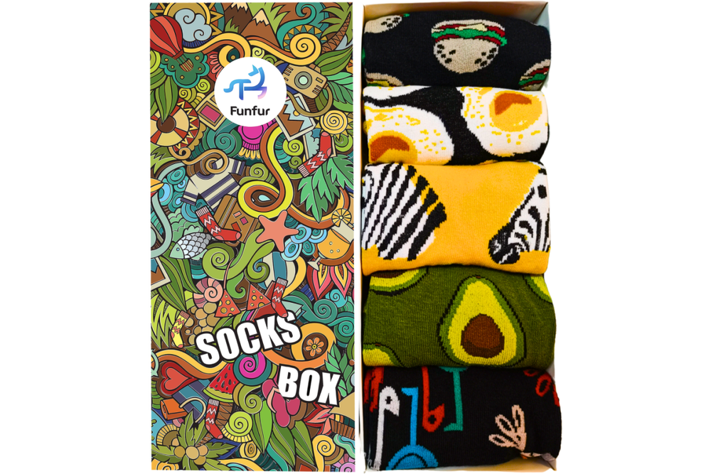 Носки Funfur Allegory в наборе 5 пар