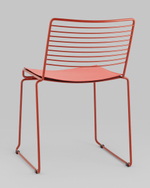 Стул обеденный Danny бордовый с подушкой