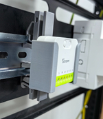 Крепеж на DIN-рейку горизонтальный ( MINI-ZB/2GS DUO, MINI-ZB/DIM)