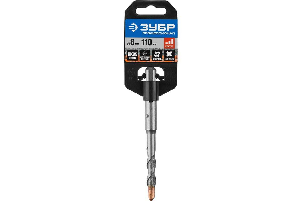 Бур Профессионал (8x110 мм; SDS-plus) Зубр 29314-110-08_z02