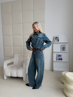 Комбинезон джинсовый