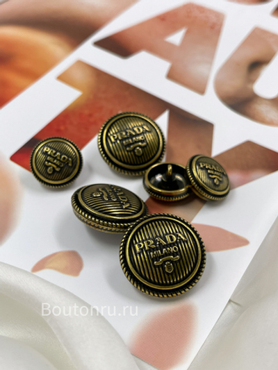 Пуговицы Прад. бронза