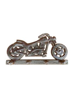 Iron Garden Вешалка настенная Харлей, 4 крючка