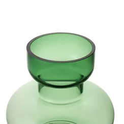 Ваза florum, 25 см, изумрудная