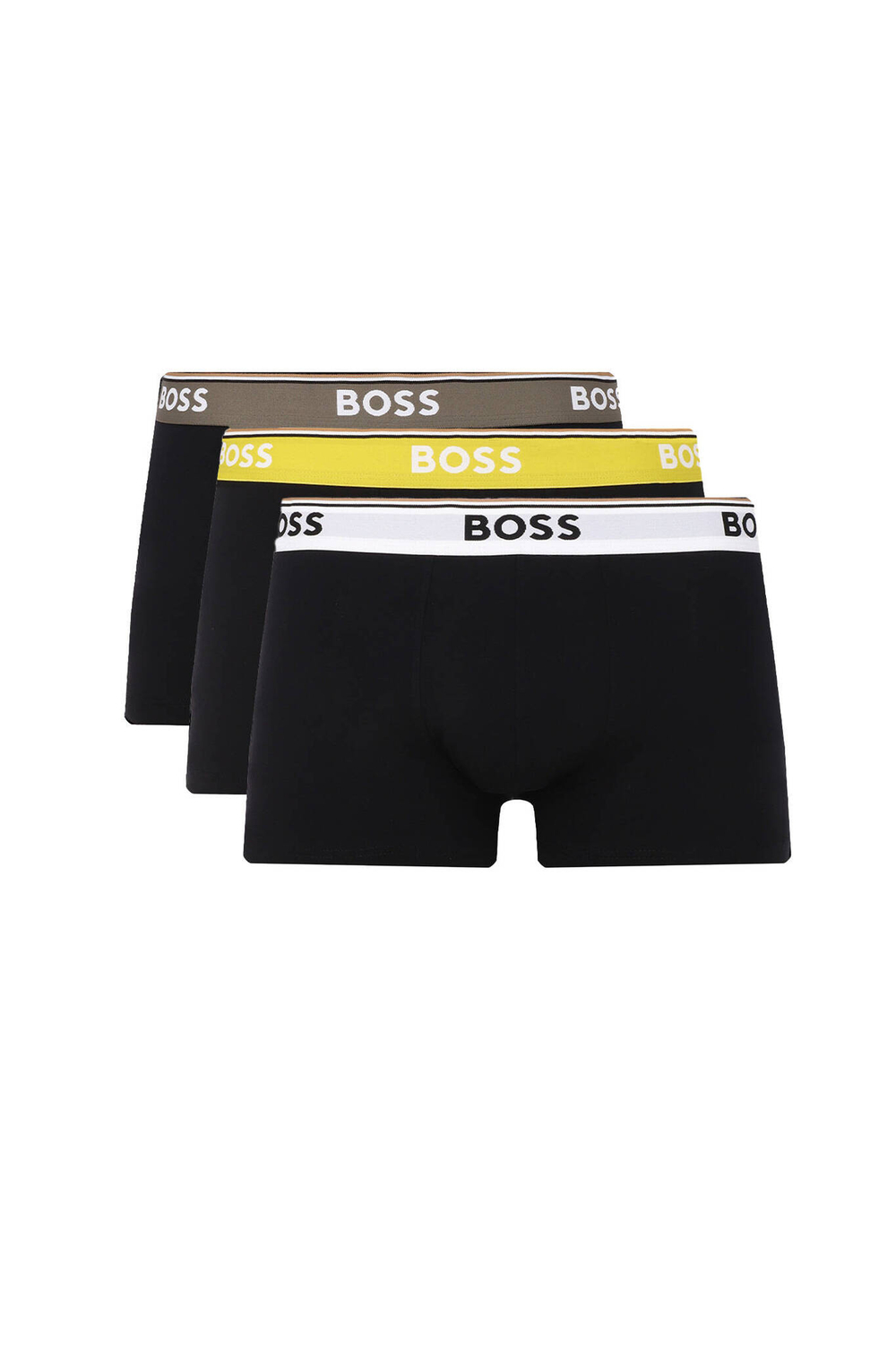 Трусики-боксеры 3шт. Power BOSS BLACK - черный(50499420)