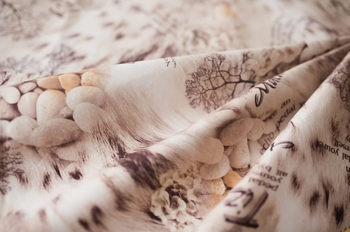 TIZA 1 мебельная ткань велюр бежевый с рисунком, 1,4 м