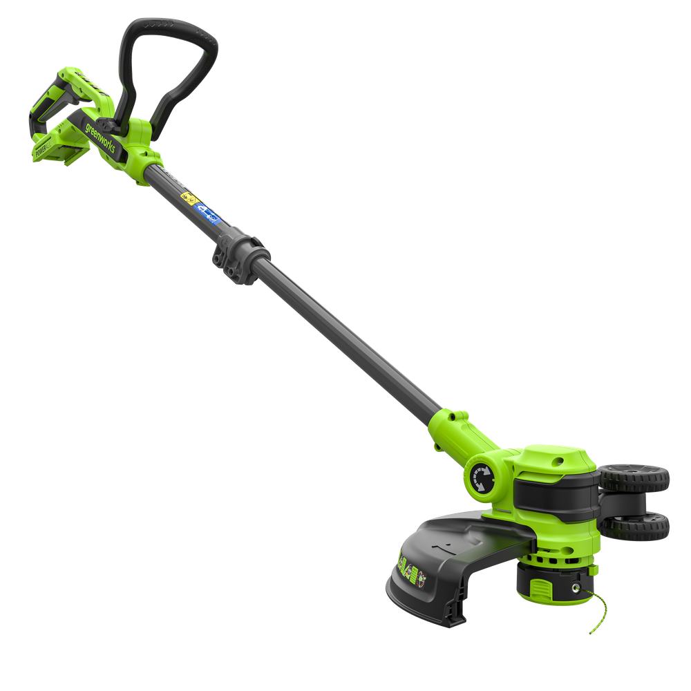Триммер аккумуляторный Greenworks ST3002, 24V, 30 см, c 1хАКБ 2Ач и ЗУ (ST3002UA)