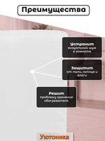 Чехол водонепроницаемый 40х15х60 для обогревателя