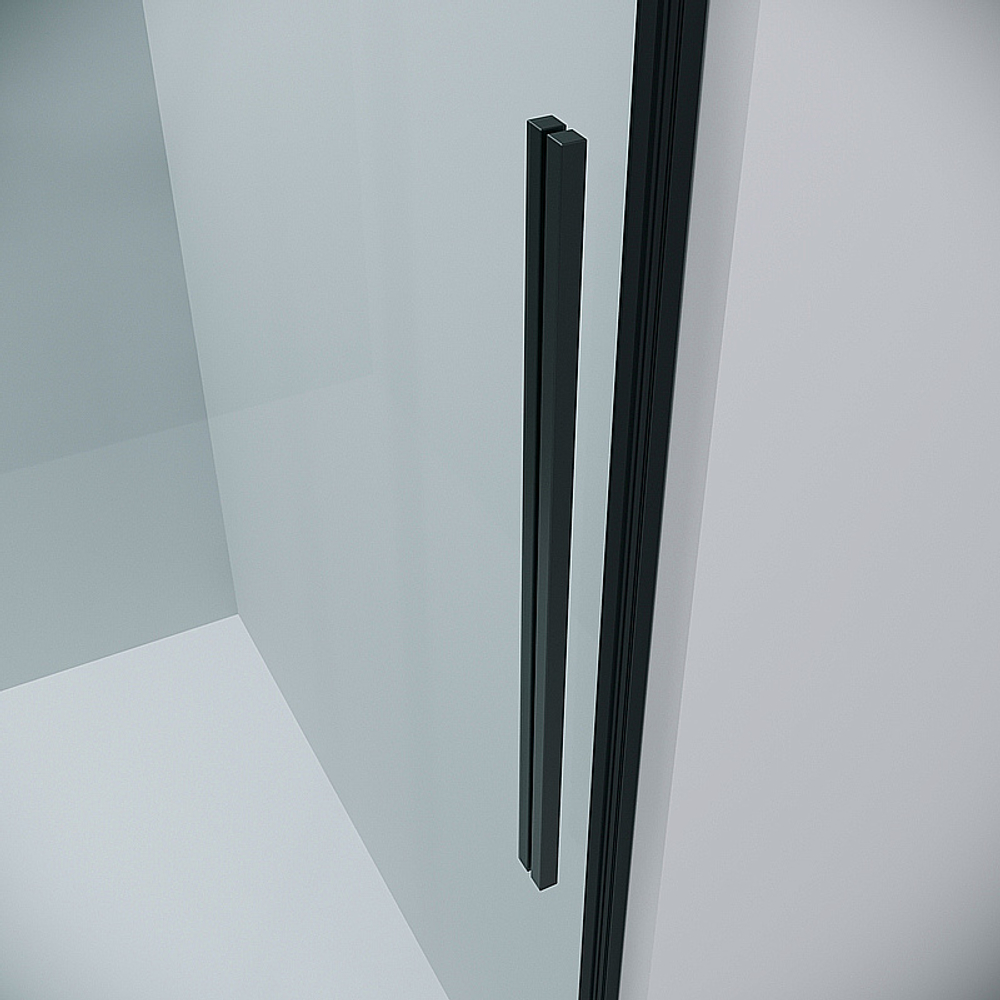 Душевая дверь Grossman Galaxy 140 100.K33.01.140.21.00 стекло прозрачное/профиль черный матовый