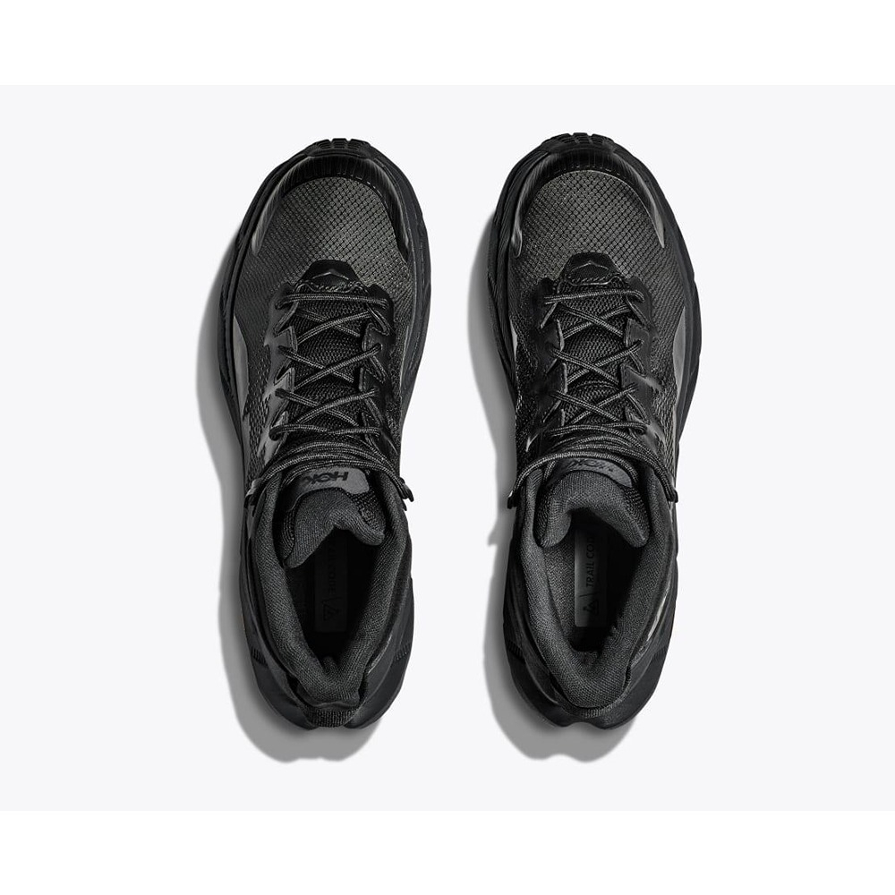 Кроссовки мужские HOKA M TRAIL CODE GTX Black / Raven