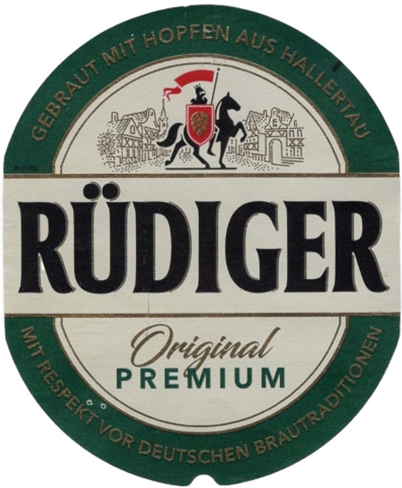 Пиво Рюдигер Ориджинал Премиум / Rudiger Original Premium 30л - кег