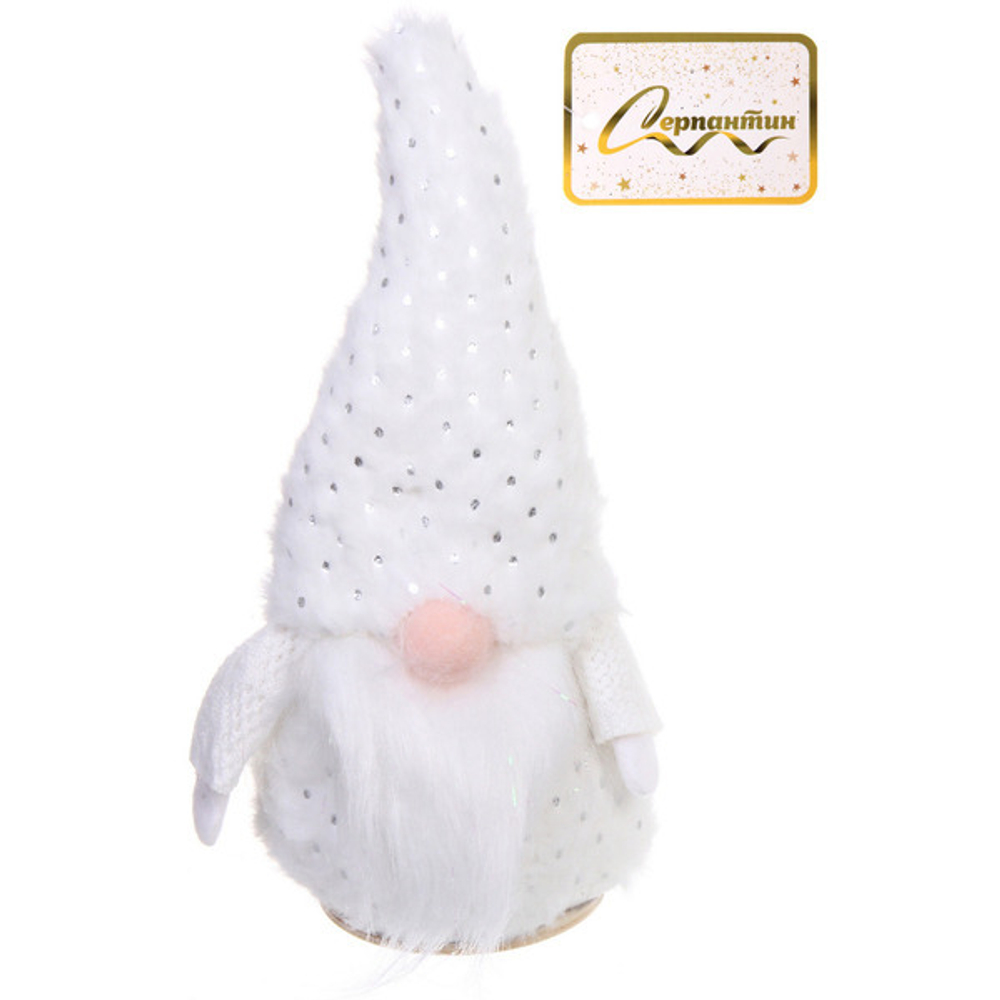 Фигурка «Лесовичок - Сказочная зима» 18 см (в ассортименте), Белый