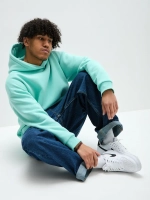 Худи оверсайз с капюшоном и начесом