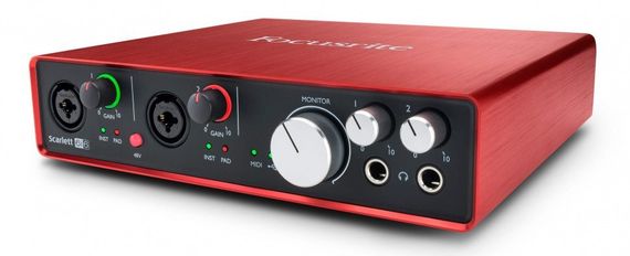 FOCUSRITE Scarlett 6i6 2nd Gen USB