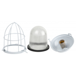 Светильник ЭРА НСП 41-200-003 с решеткой Желудь сталь стекло IP54 E27 max 200Вт 172х306х315 белый