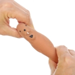 Игрушка «Зверушка» Бобёр, 8,5*6 см, сквиш