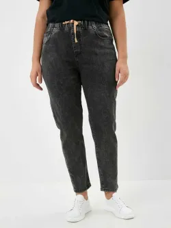 Джинсы на резинке больших размеров