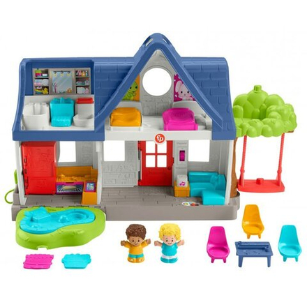 Игровой домик Fisher-Price Little People - Интерактивный Дом Фишер Прайс HCJ65