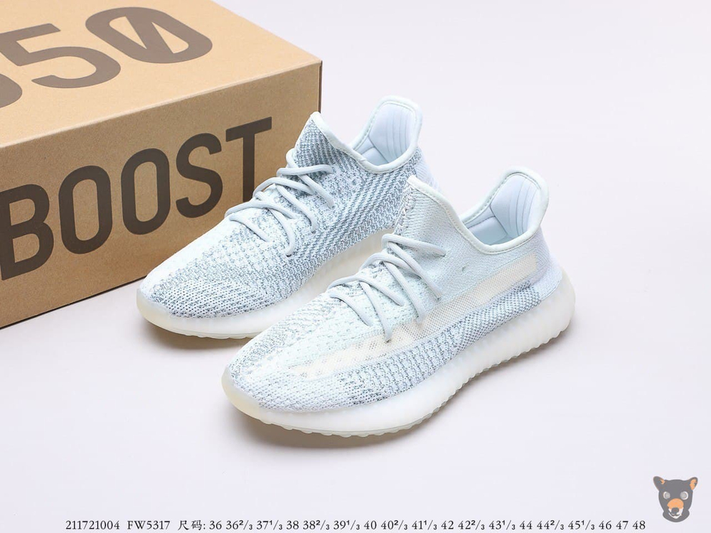 Кроссовки Yeezy Boost 350 V2 ”Cloud White” Reflective