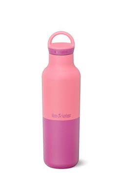Термобутылка Klean Kanteen Rise Vac Classic Arch Loop 20oz (592 мл) Pink Lemonade