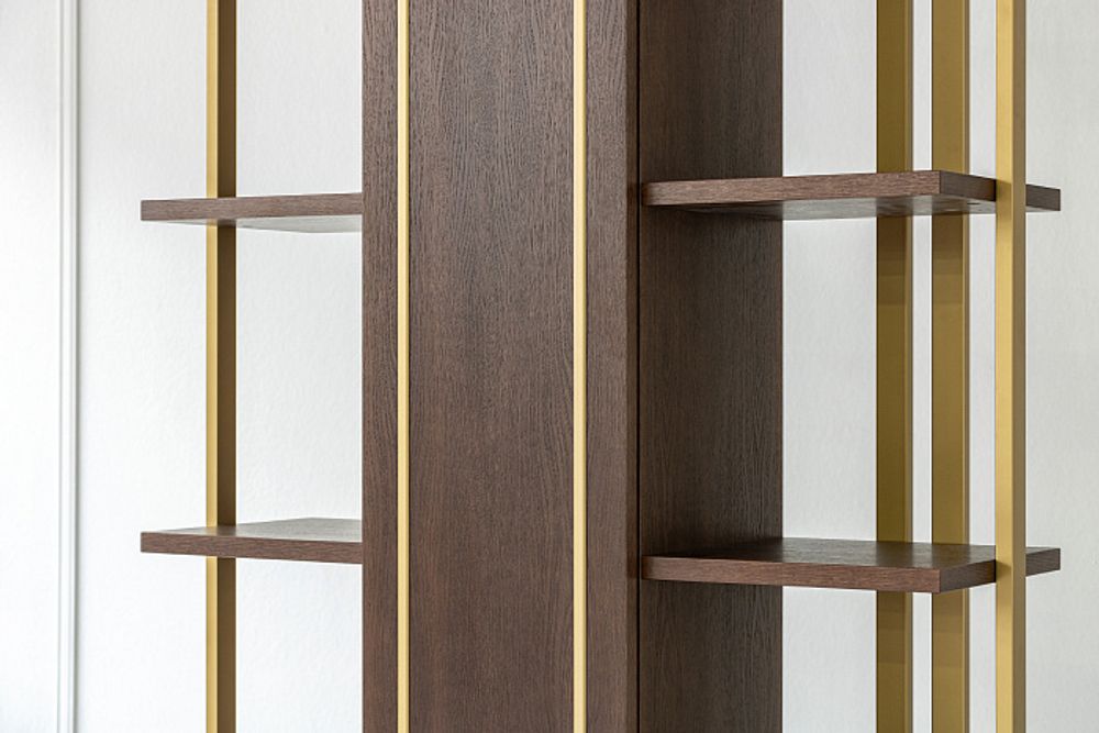 Стеллаж "Модерн" со шкафчиком