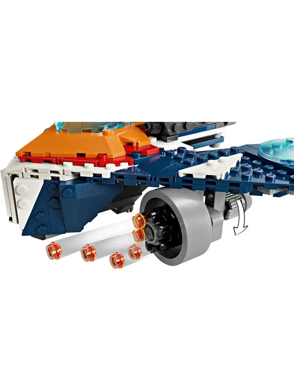 Лего Марвел 76278 Боевая птица Lego Super Heroes