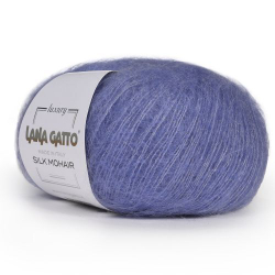 Пряжа Lana Gatto Silk Mohair 25г/212м,цвет (14527), 1 моток