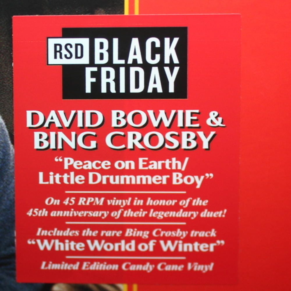 David Bowie & Bing Crosby / Peace On Earth / Little Drummer Boy (Coloured Vinyl)(12" Vinyl Single)