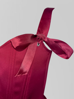 Костюм Dreess однотонный с корсетом и юбкой-баллон