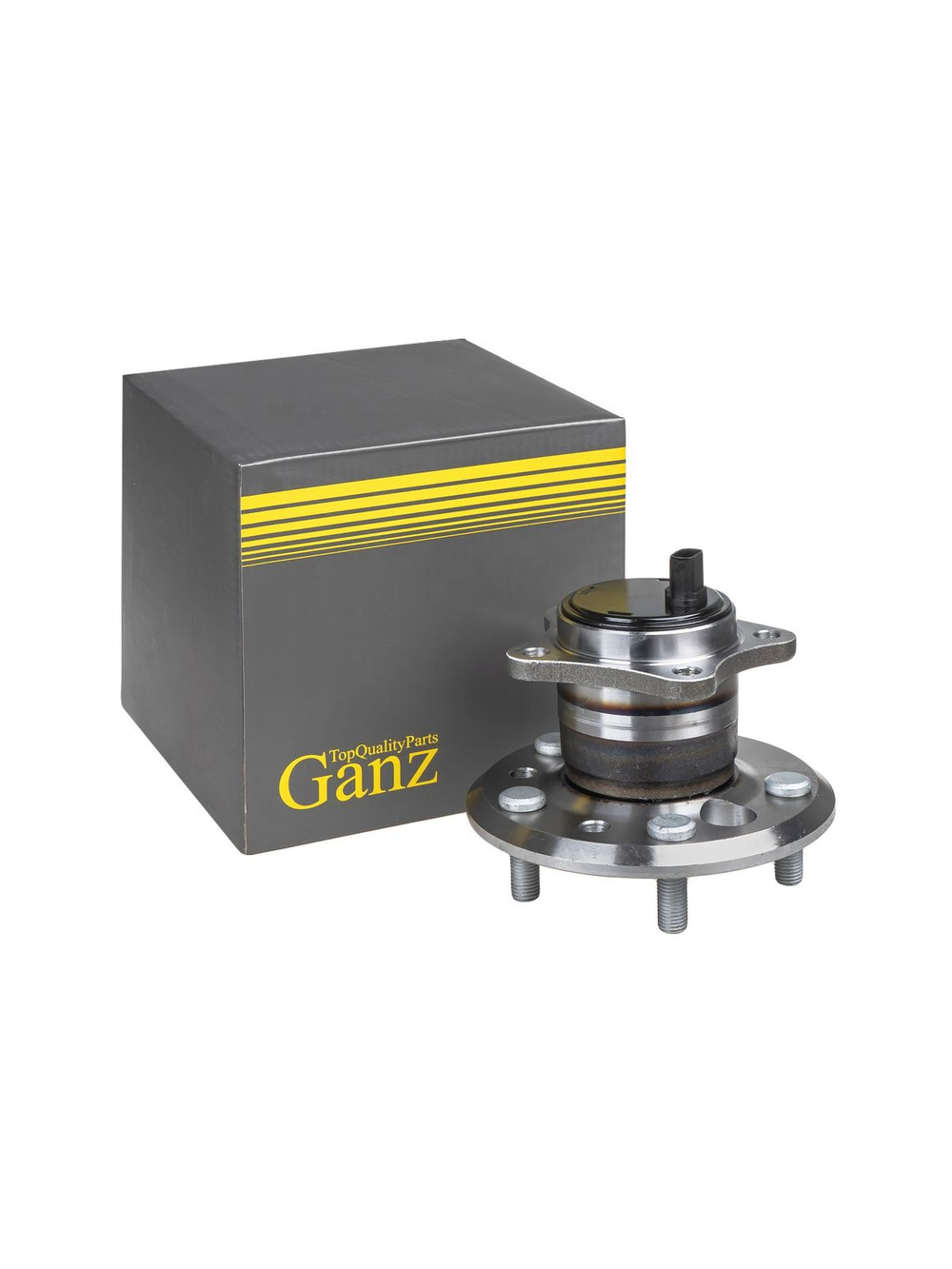 Ступица задняя в сборе L (c датчиком ABS) для TOYOTA Camry (01-)/Solara (02-)/Highlander (01-) GANZ GIM03056