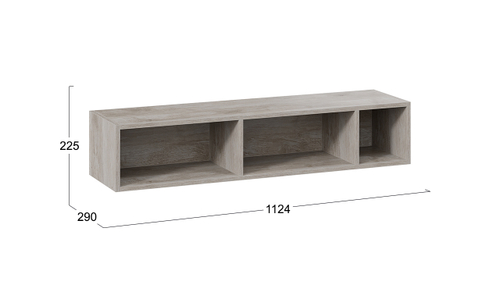 Стеллаж навесной (полка)